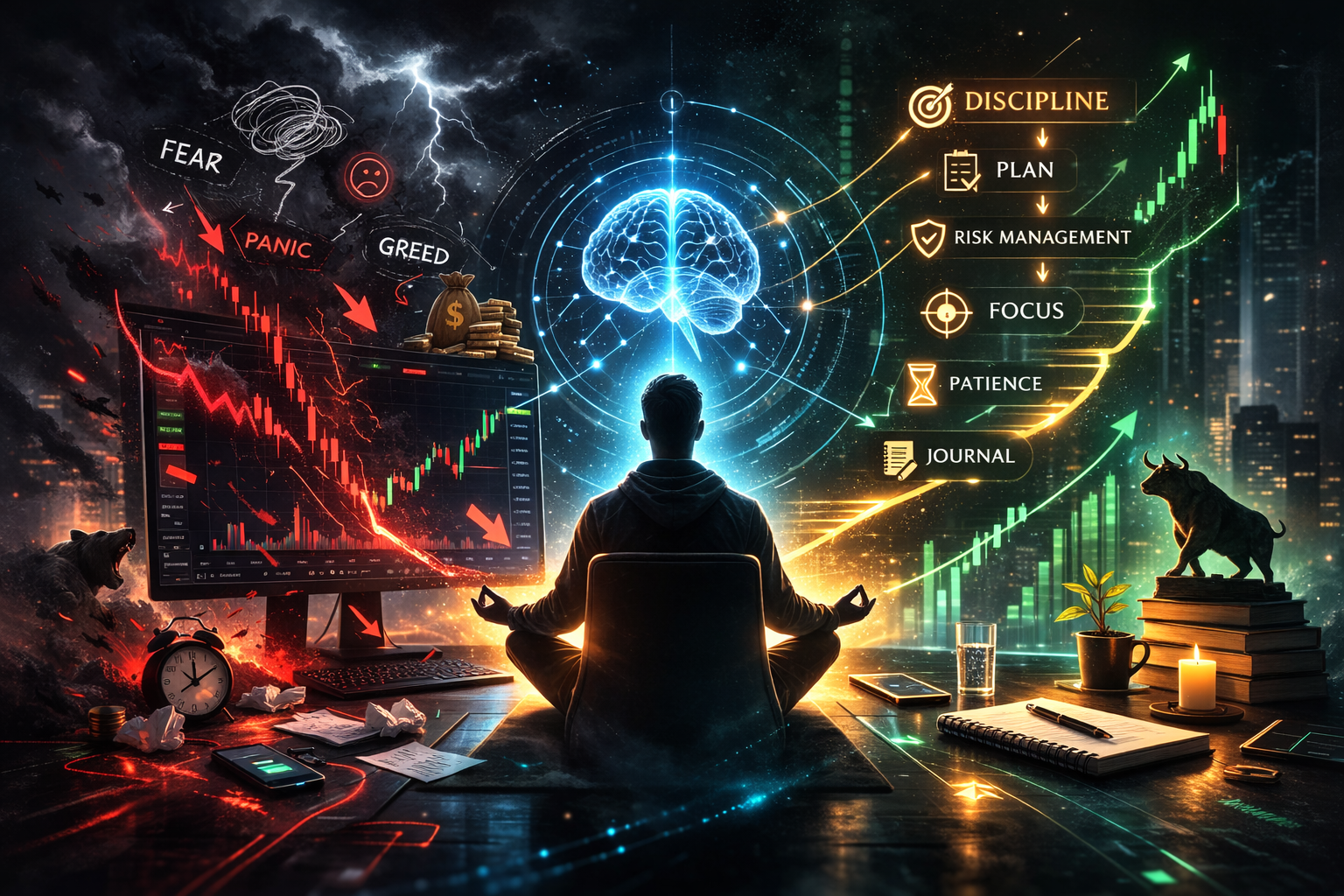 How to Control Emotions When Trading: A Practical System for Staying Calm, Disciplined, and Consistent